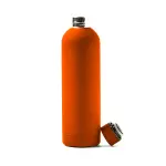500ml Luxury Orange Stainless Steel Double-Walled Vacuum Insulated Sports Water Bottle