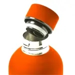 500ml Luxury Orange Stainless Steel Double-Walled Vacuum Insulated Sports Water Bottle